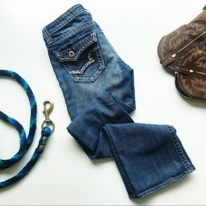 Big Star Maddie Boot Cut Western Jeans Long Tall